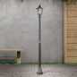 Preview: antike Gartenleuchte 211cm