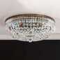 Preview: Kristall-Deckenleuchte antik