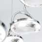 Preview: Kristall Pendelleuchte Silber