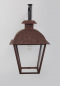 Preview: Aussenlampe Landhausstil rostfarben