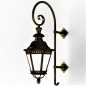 Preview: klassische Wandlaterne Vintage-Style