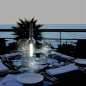 Preview: Restaurant-Tischlampe kabellos