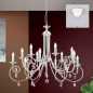 Preview: klassischer Kronleuchter silber