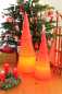 Preview: rote Aussenleuchte Design-Baum