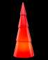 Preview: rote Aussenleuchte Design-Baum