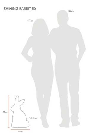 Aussenleuchte Osterhase