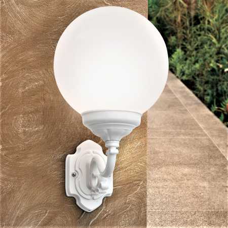 Außenwandleuchte weiß