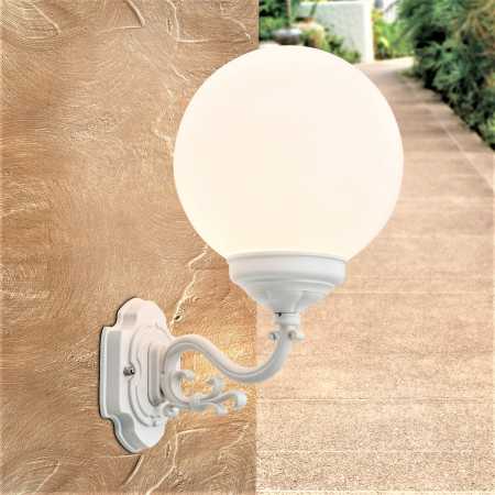 Außenwandleuchte weiß