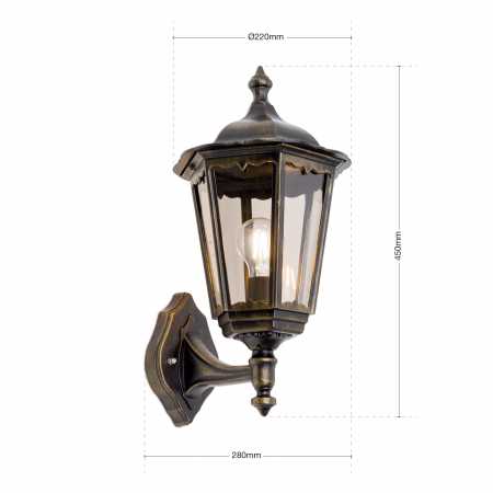 Wandlampe für Gastronomie