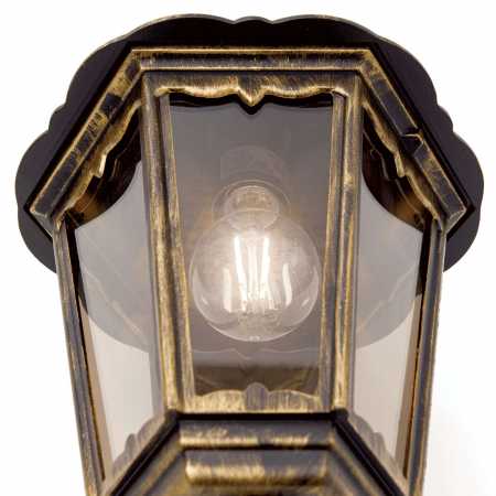 rustikale Wandleuchte für Gastronomie