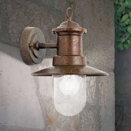 rustikale Außenwandleuchte Vintage
