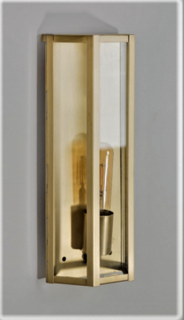 Wand Aussenleuchte Messing