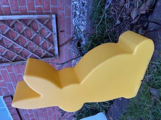 Osterbeleuchtung Gastro gelb