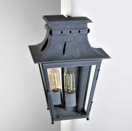 Aussenleuchte Ecke Landhausstil