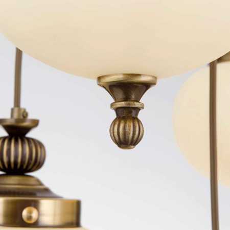 antiker Messing- Kronleuchter