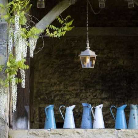 Hängelaterne für Veranda
