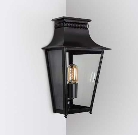 Eck-Aussenleuchte Landhausstil