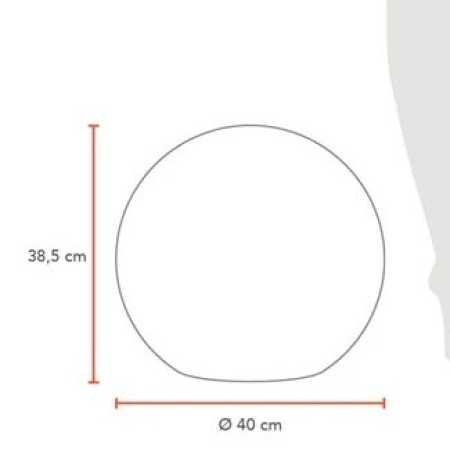 Aussenleuchte mit Akku 40cm