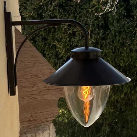 Antike Aussenlampe 50cm