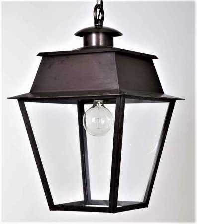 Messing-Aussenleuchte Landhausstil