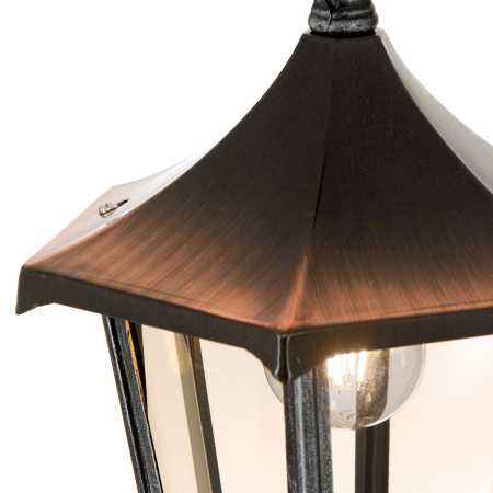 antike Gartenbeleuchtung- Hängelaterne