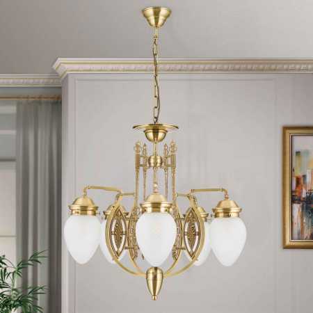 antiker Kronleuchter Jugendstil