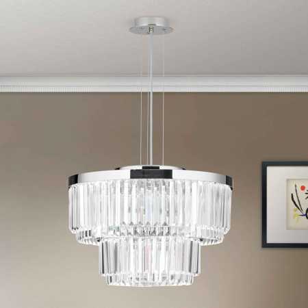 moderner Kristall-Kronleuchter