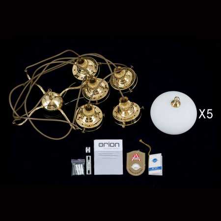 klassischer Messing- Kronleuchter