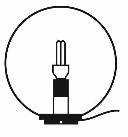 Klassische Kugelleuchte Olymp 100