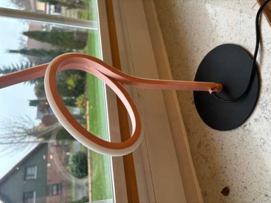 moderne LED-Tischlampe Flamingo