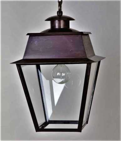 Messing-Aussenleuchte Landhausstil