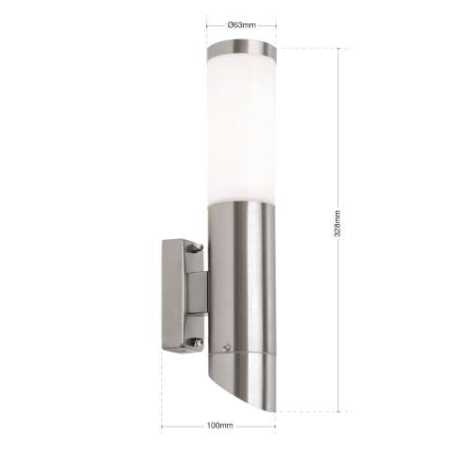 moderne Wand Aussenleuchte
