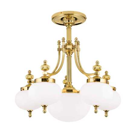 klassischer Kronleuchter 6-flammig