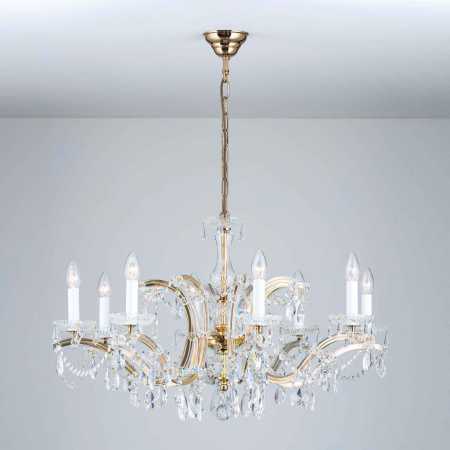 Kristall-Kronleuchter 8-flammig