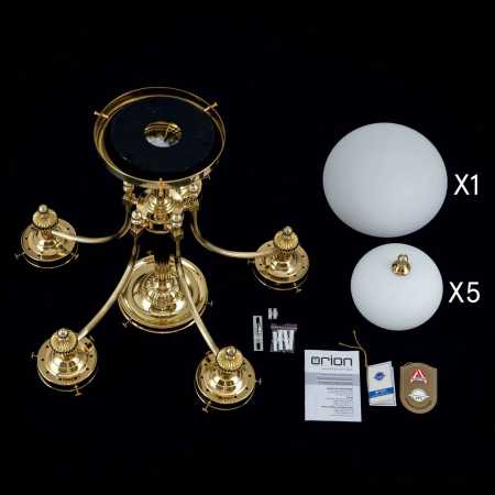 klassischer Kronleuchter 6-flammig