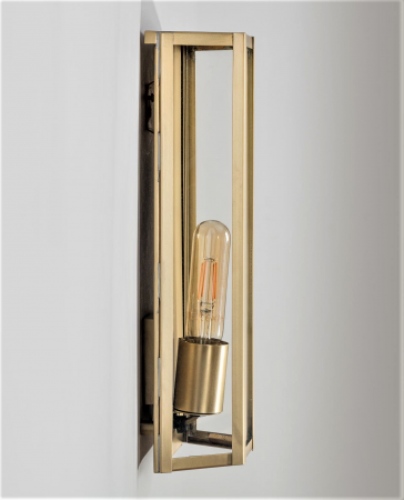 Wand Aussenleuchte Messing