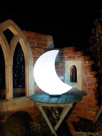 Solarleuchte Mond 60cm