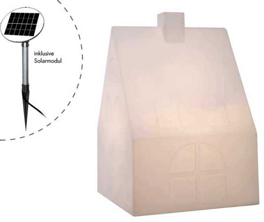Solar Weihnachtsbeleuchtung Haus