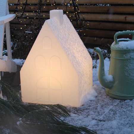 Solar Weihnachtsbeleuchtung Haus