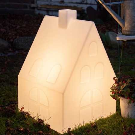 Solar Weihnachtsbeleuchtung Haus