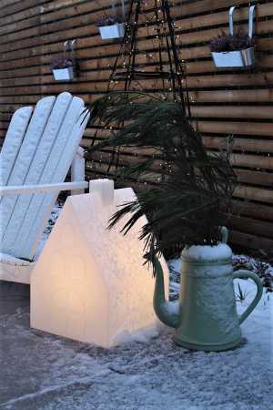 Solar Weihnachtsbeleuchtung Haus