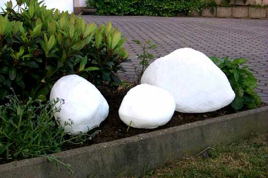 Bodenleuchte Großer Stein