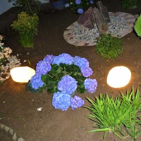 Bodenleuchte Großer Stein