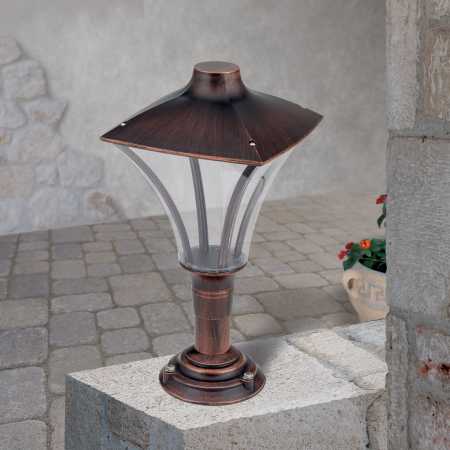 klassische Außenleuchte LED