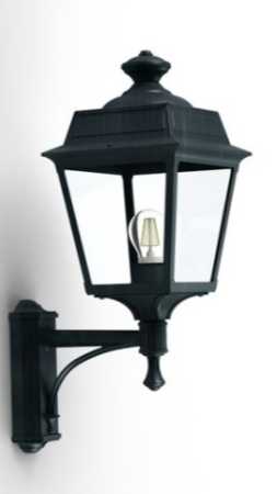 grüne Außenwandlampe klassisch