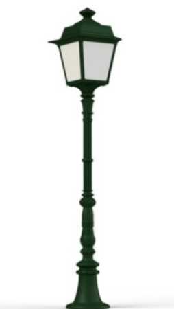grüne Aussenleuchte 130cm