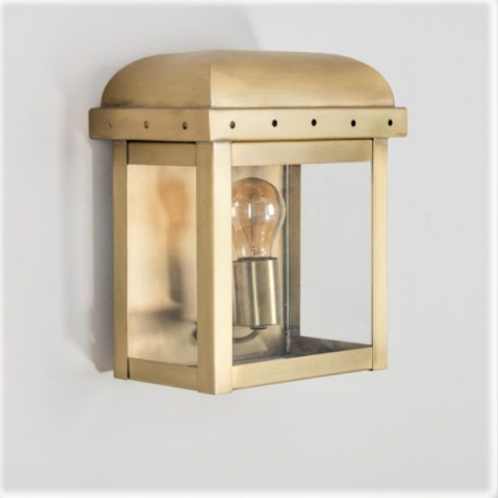 Wand Aussenleuchte aus Messing
