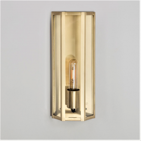 Wand Aussenleuchte Messing