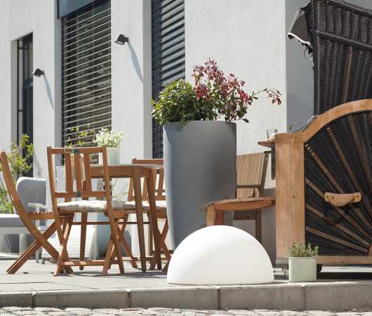 Aussenlampe mit Solar