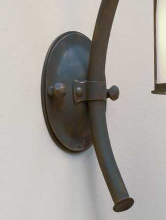 exklusive Wandleuchte Hauseingang